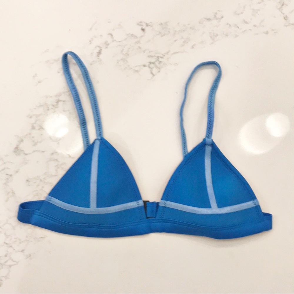 Triangle bathing suit top